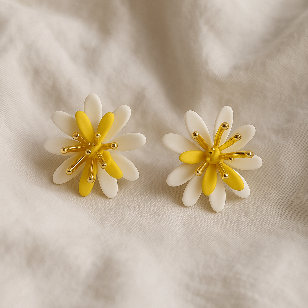 Sunny Bloom Daisy Earrings