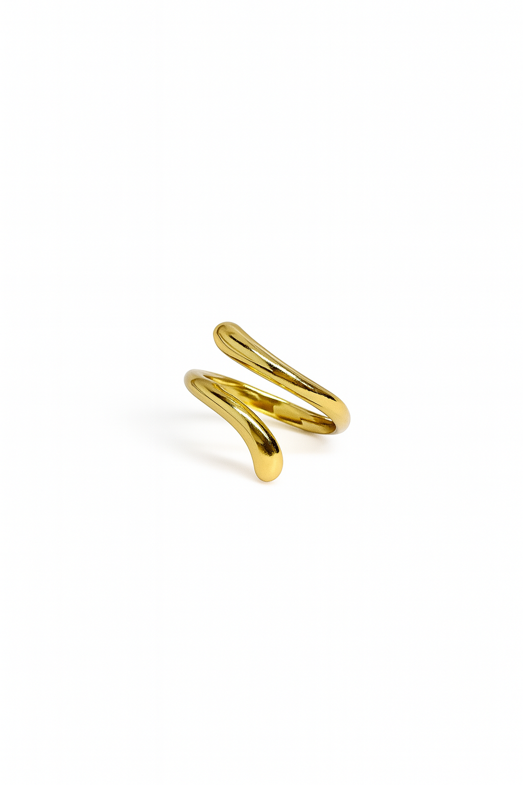 Golden Spiral Statement Ring