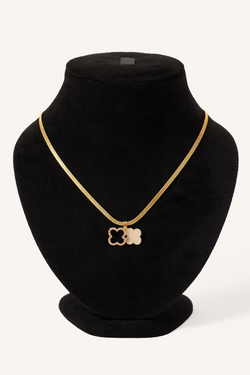 Ethereal Clover Elegance Necklace